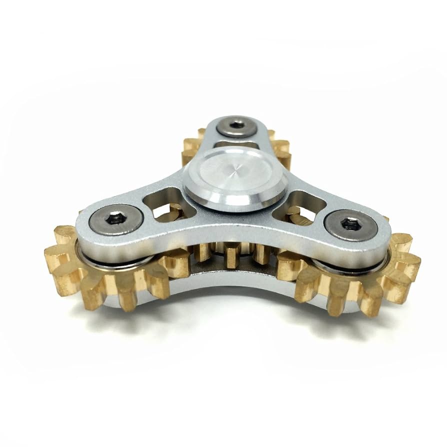 Amazon.com: FXCOOLCT Hand Spinner 4 Gear Linkage Fidget